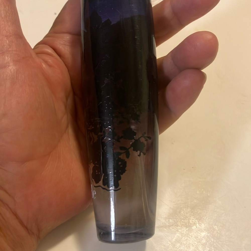 Elegant Black and Purple Perfume Bottle 75mils -2.5 oz